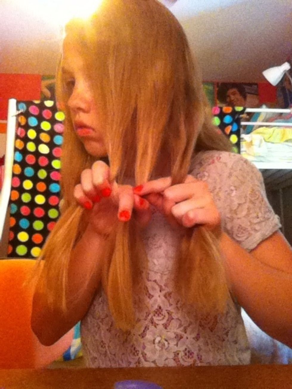 Starting with A: separate A into 3 parts