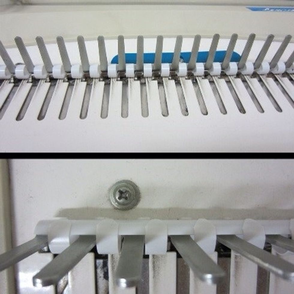 Staviti spiralu tako da zupci gledaju prema dolje