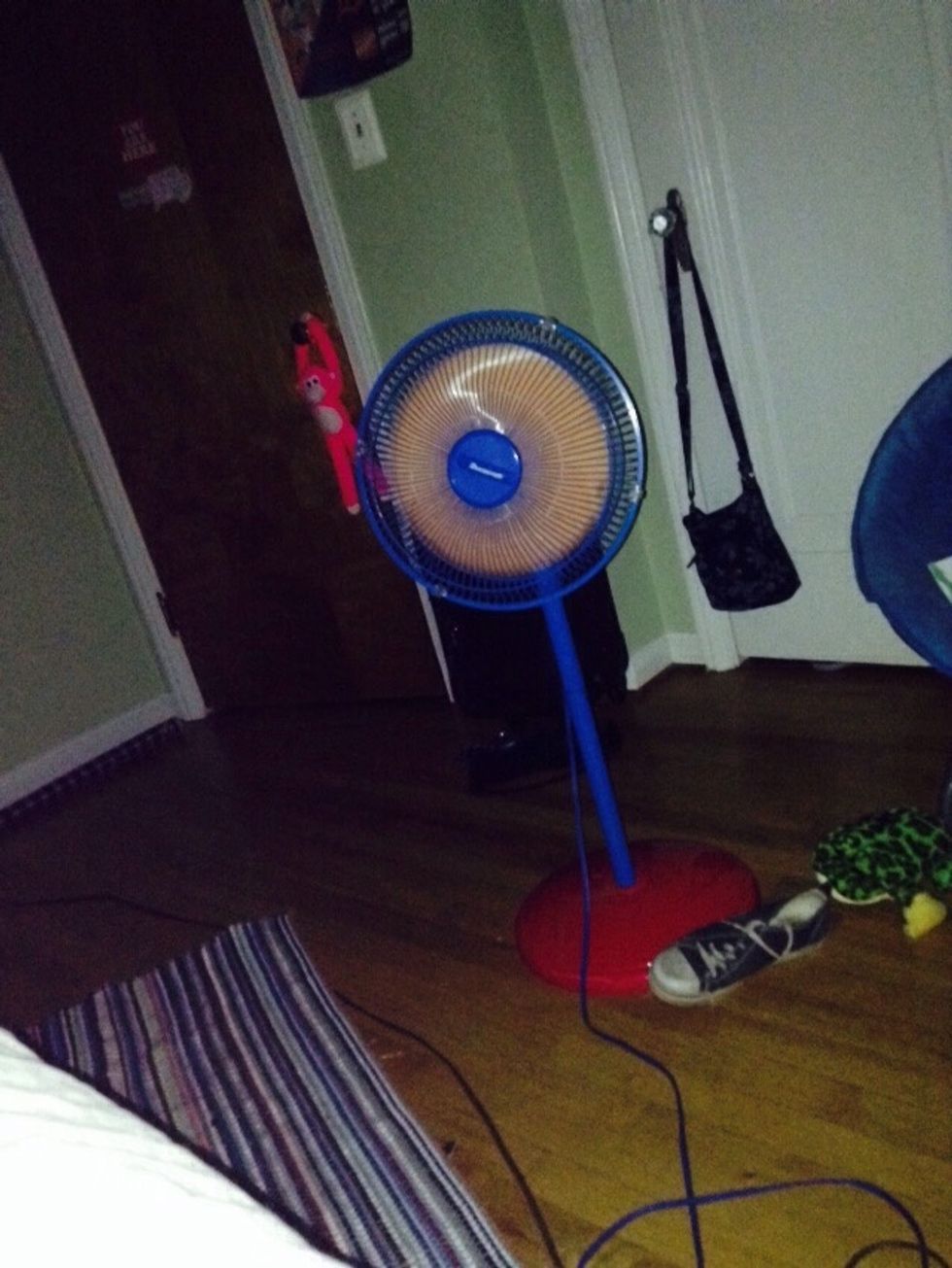 Stay coooool\ud83d\ude0e\u2744\ufe0f turn on the fan or take a blanket off or even change into less warm pajamas.