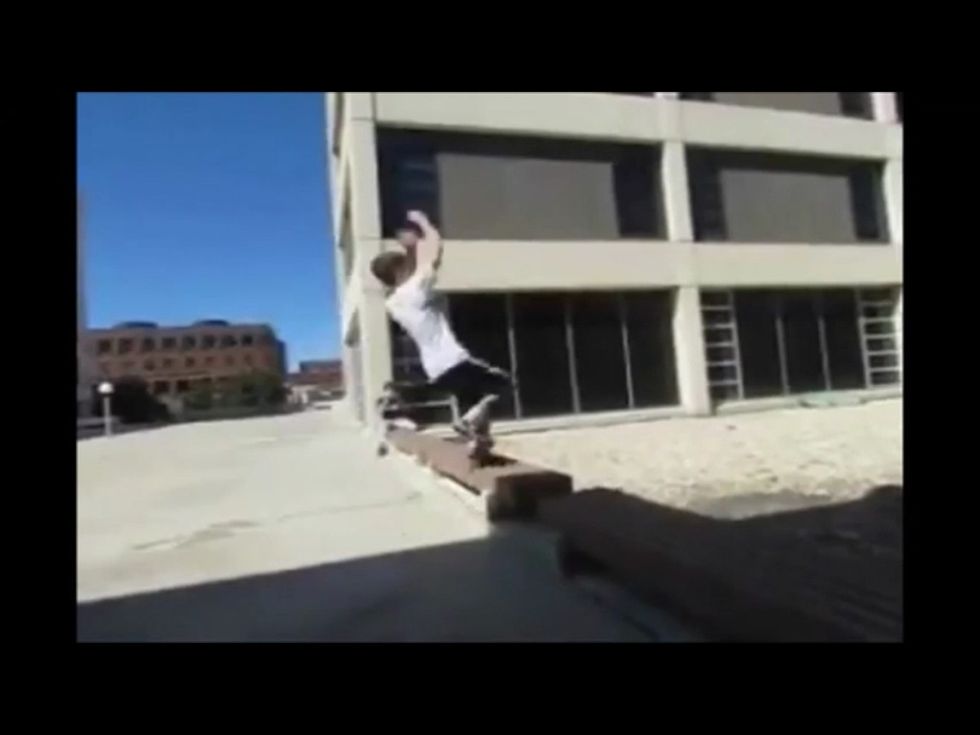 Stay on the toes of your blocking foot, and swing your dominant leg through, throwing your arms to the sky, and lifting with your hips. Give this motion EVERYTHING you've got!