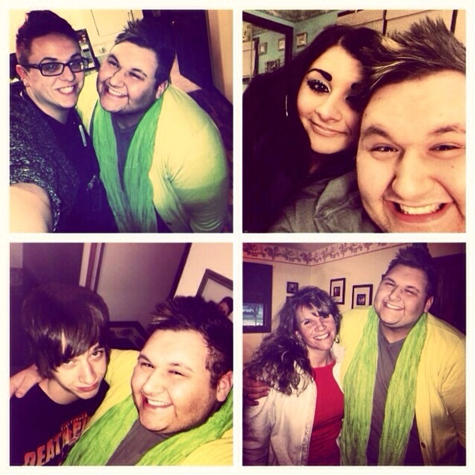 Staying positive launches with remembering what's important - family.