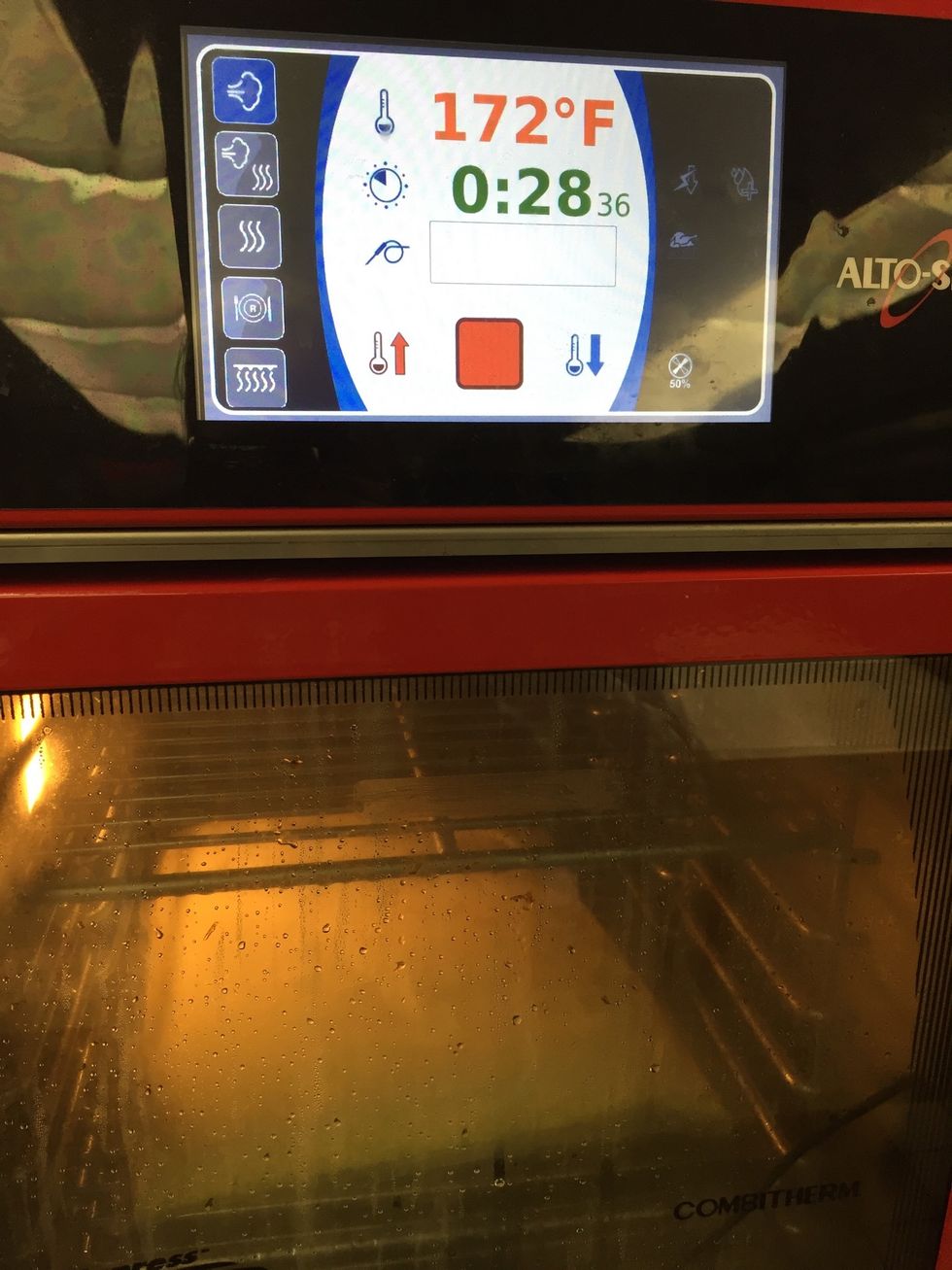 Steam at 172F (78C) for 30 min.