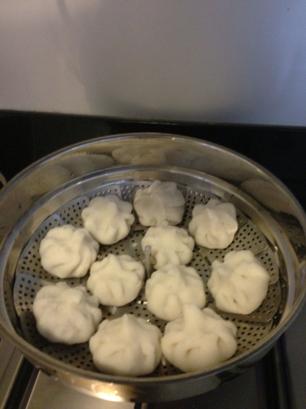 Steam them covered for about 10 mins
