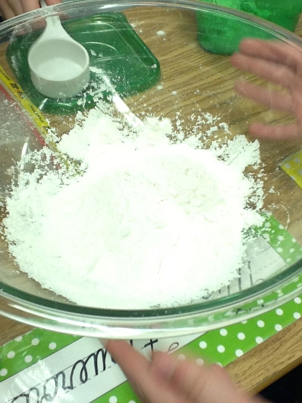 Step 1 Add 2 1/4 cups of all-purpose flour.