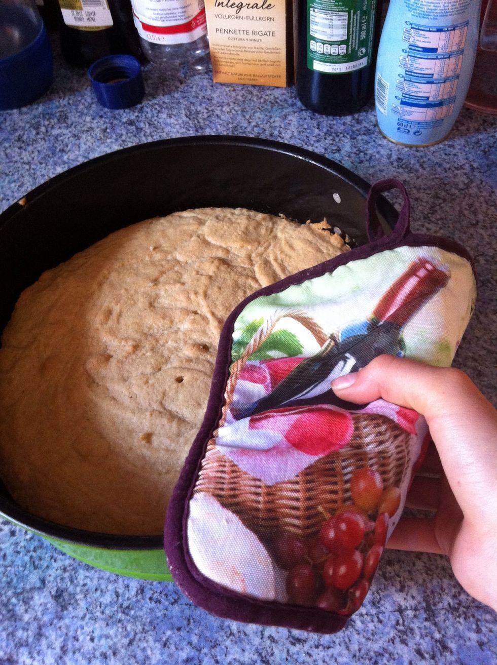 Step 1: Bake any cake you like. I made pound cake, but chocolate or red velvet works too.