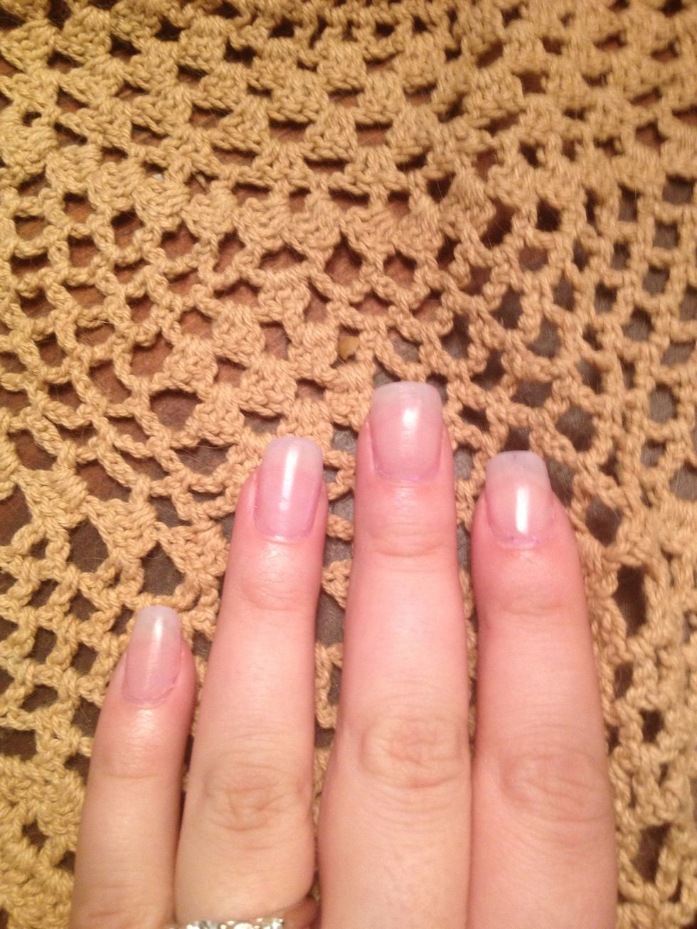 Step 1: Base coat those nails!
