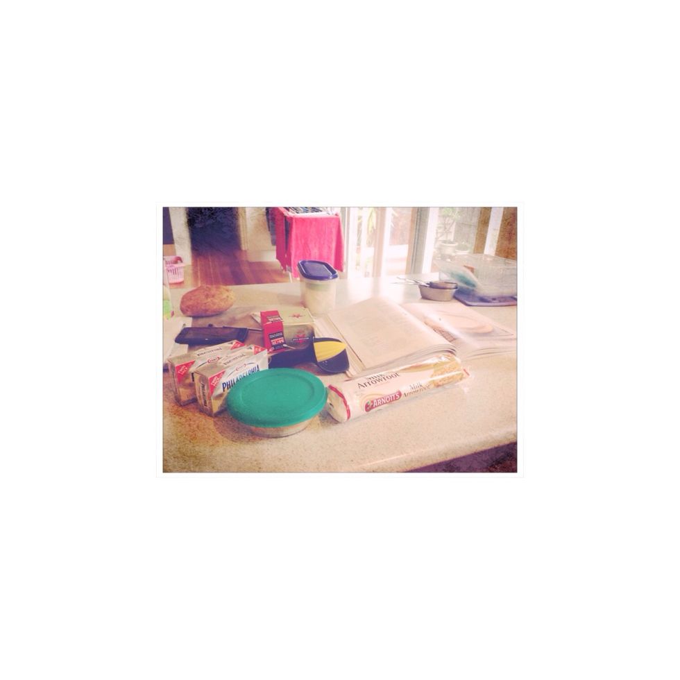 Step 1. Collet supplies and utilities.