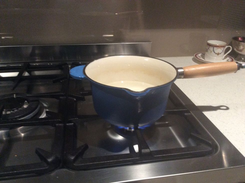 Step 1: get the water boiling