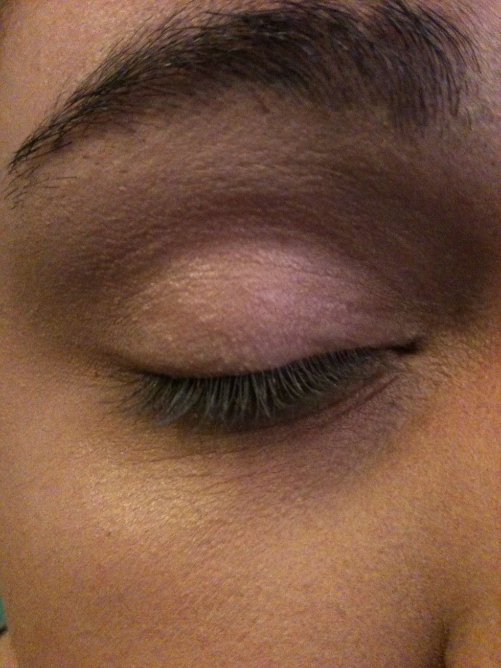 Step 1- Prime your eyes.