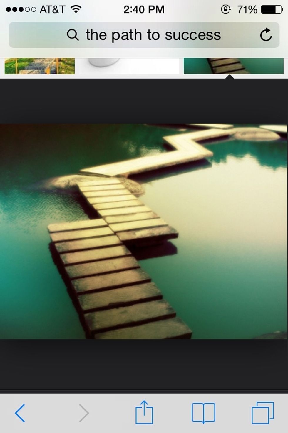 Step 1- Start by coming up with 3 goals that you can look back on for inspiration. They will help you while going through the obstacles of your path to success