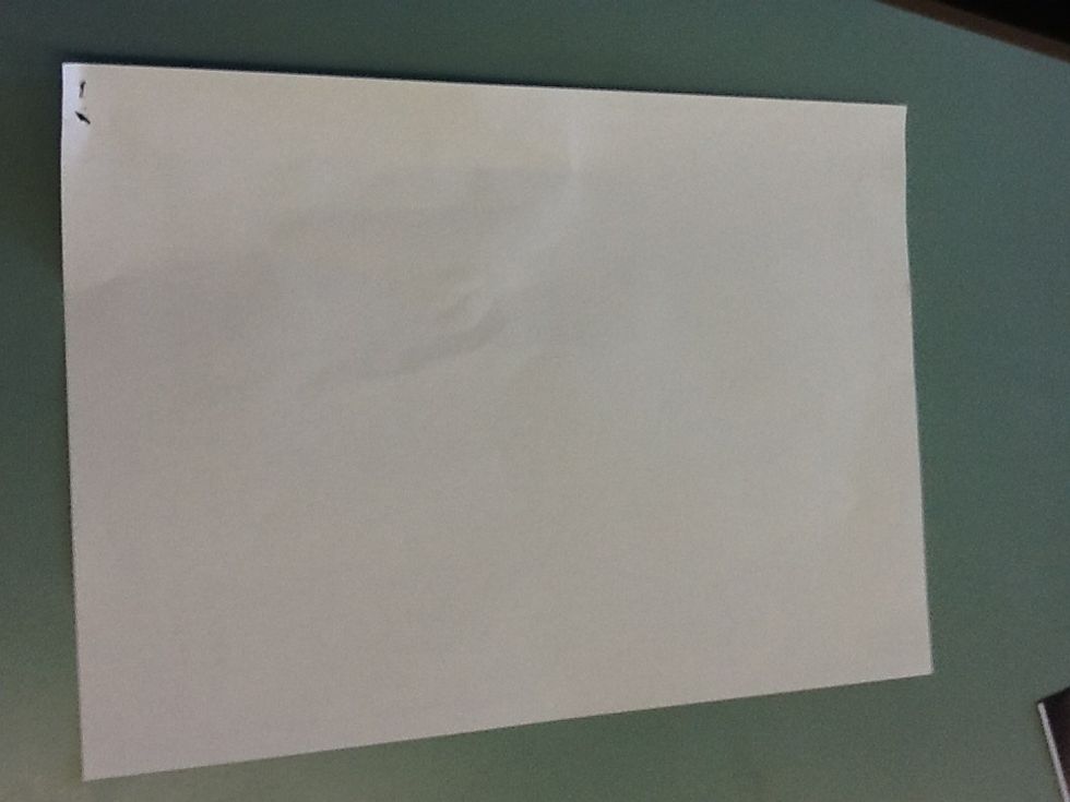 Step 1 Take your piece of paper