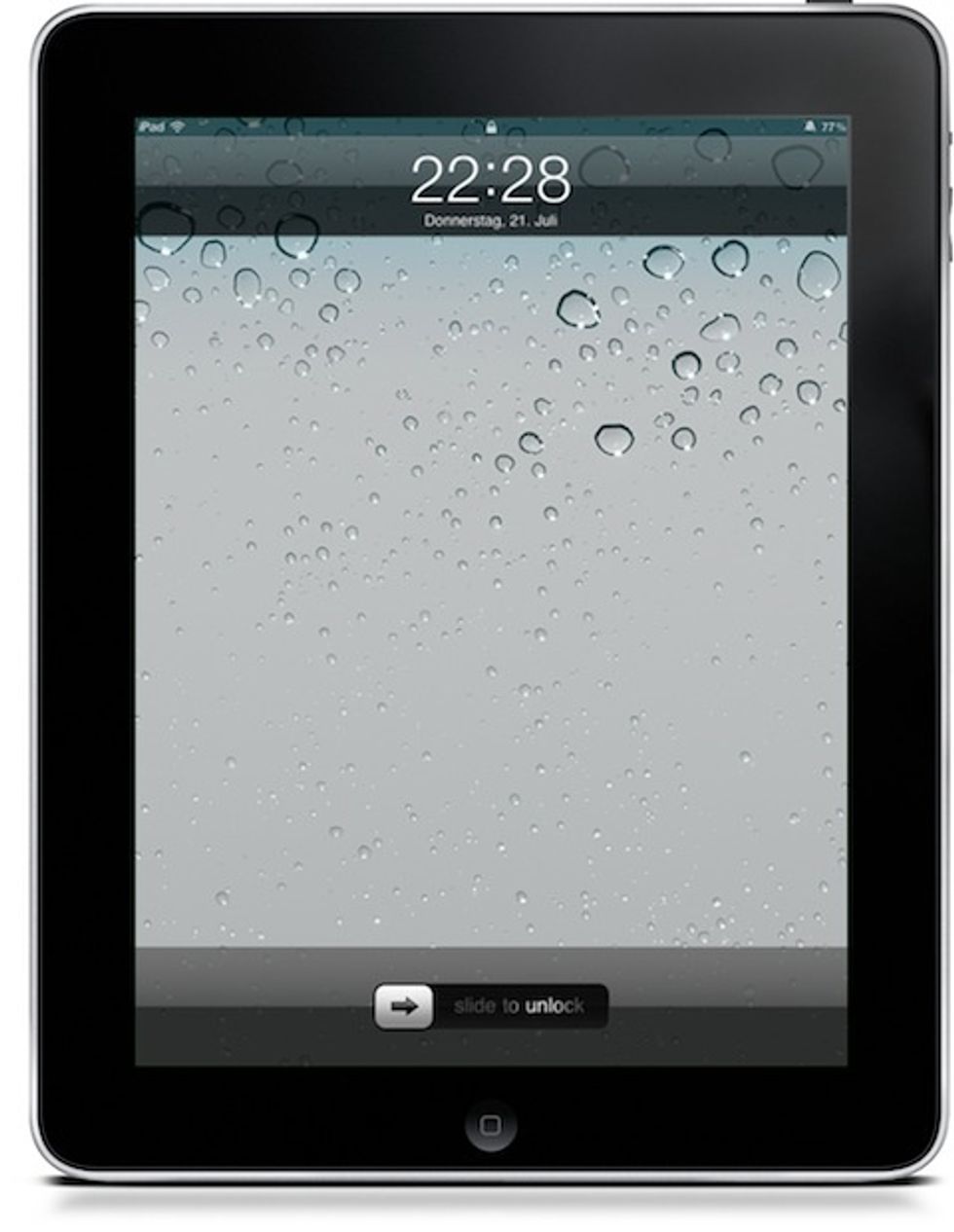 step 1                                        unlock your Ipad