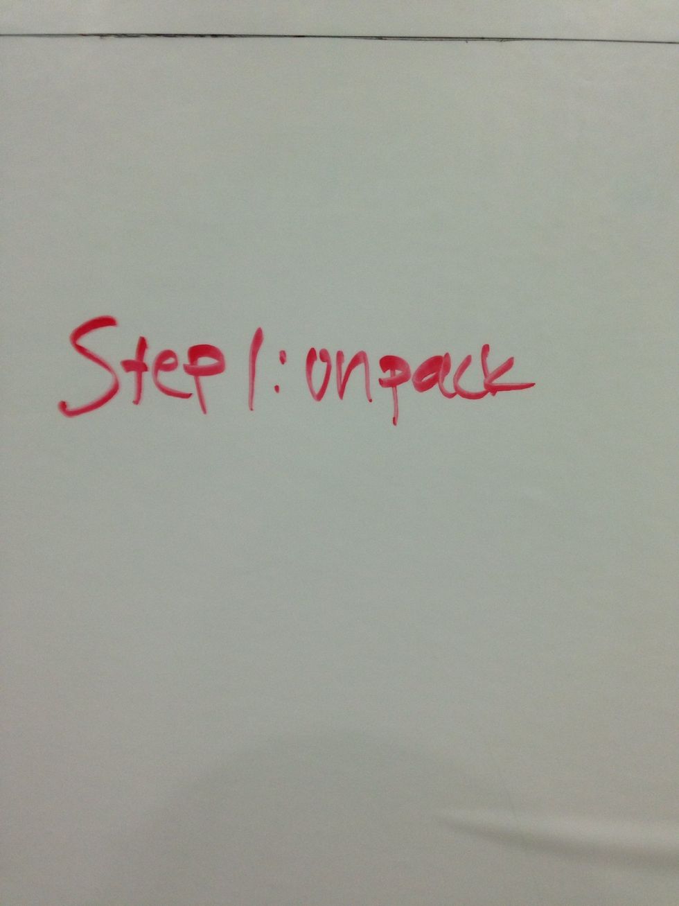 Step 1: Unpack the Nitya Puja set.