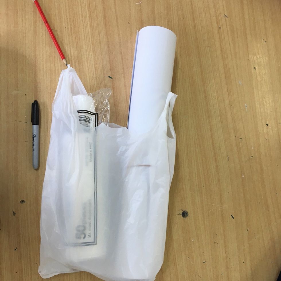 Step 1- You first need to collect the materials you need