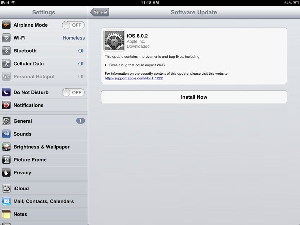 step 10                                                                                                now put install now