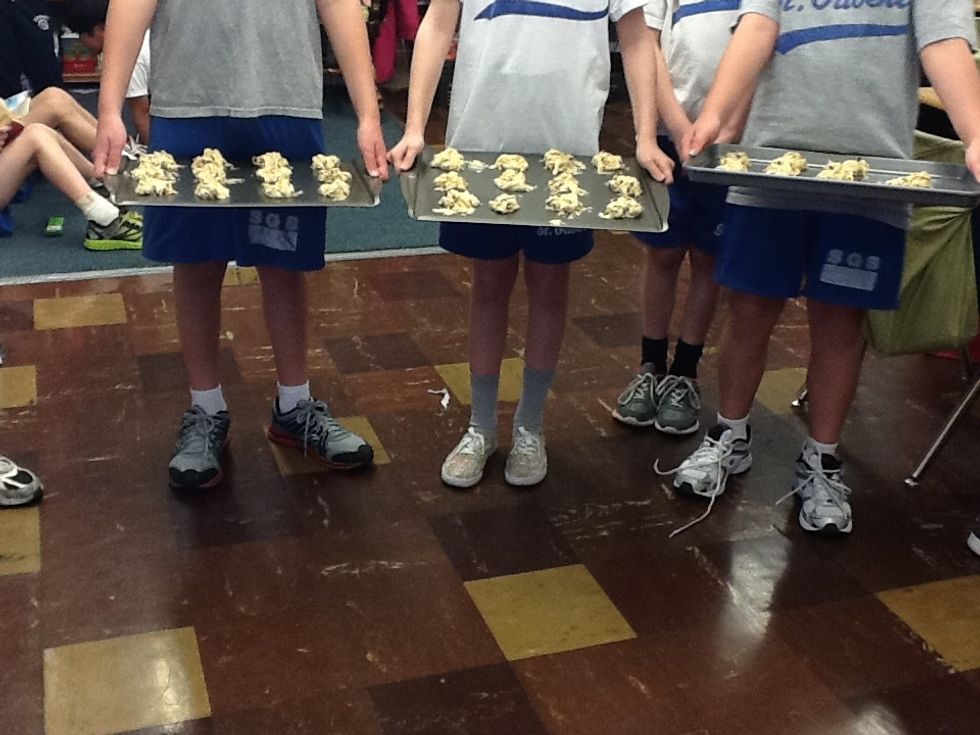 Step 13 take to the oven.