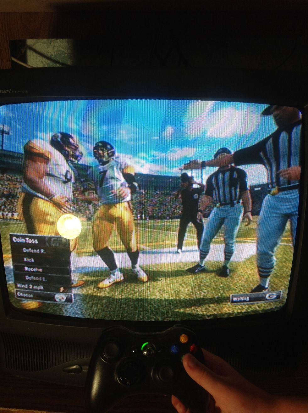 Step 17: Select your option from the coin toss.