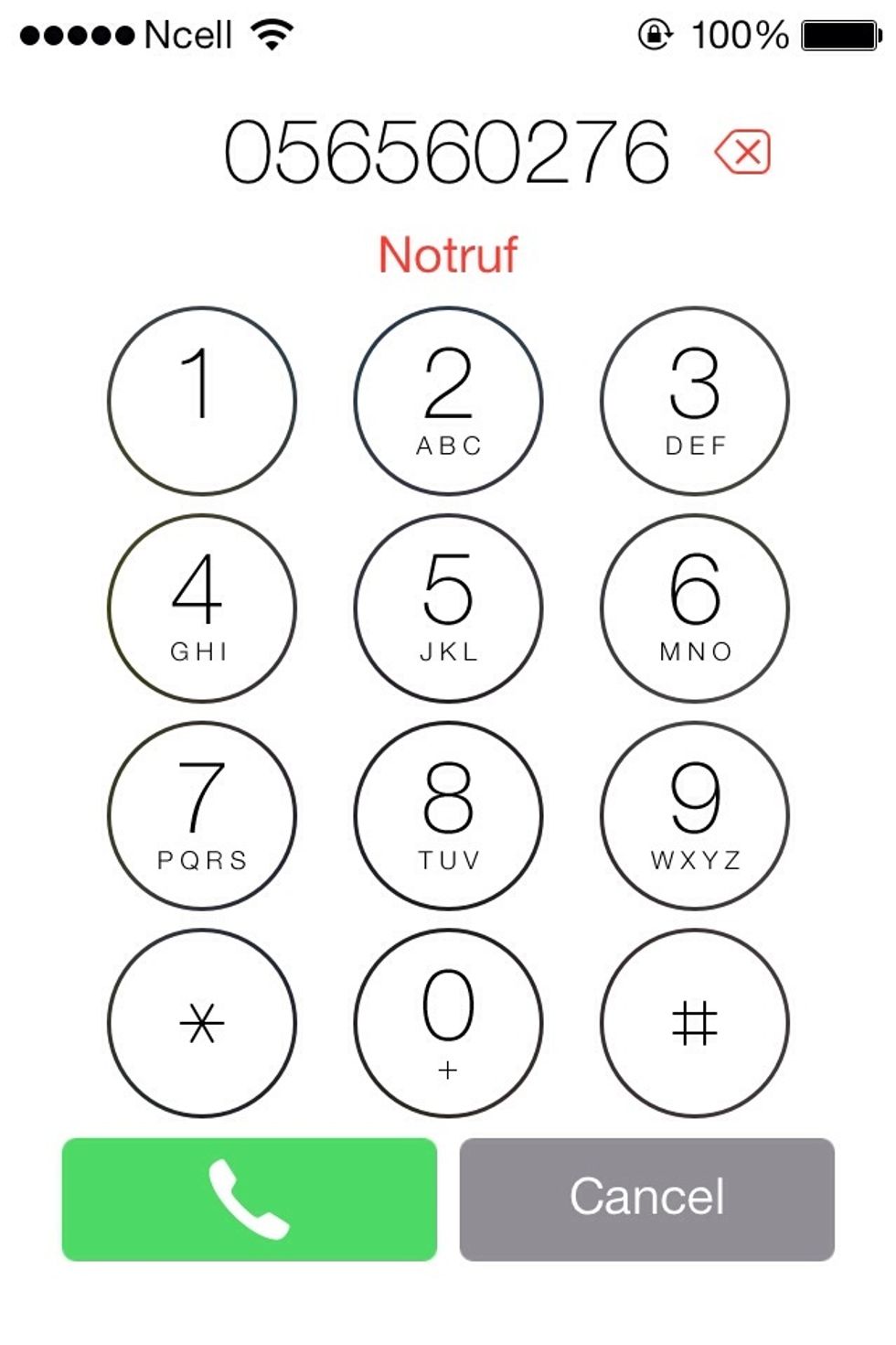 Step 2: Dial the desired number and then continuously tap the \u201cCall\u201d button until your iPhone crashes and shows the Apple logo.