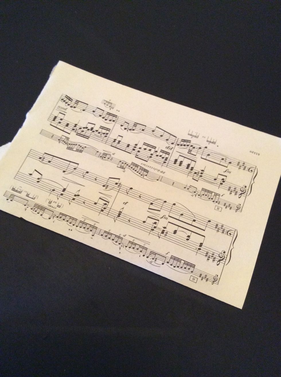 Step 2- fold in half.