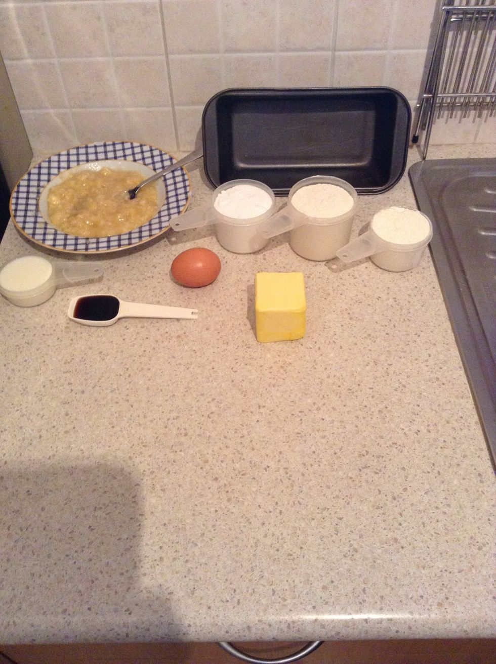 Step 2: Measure out all the ingredients.