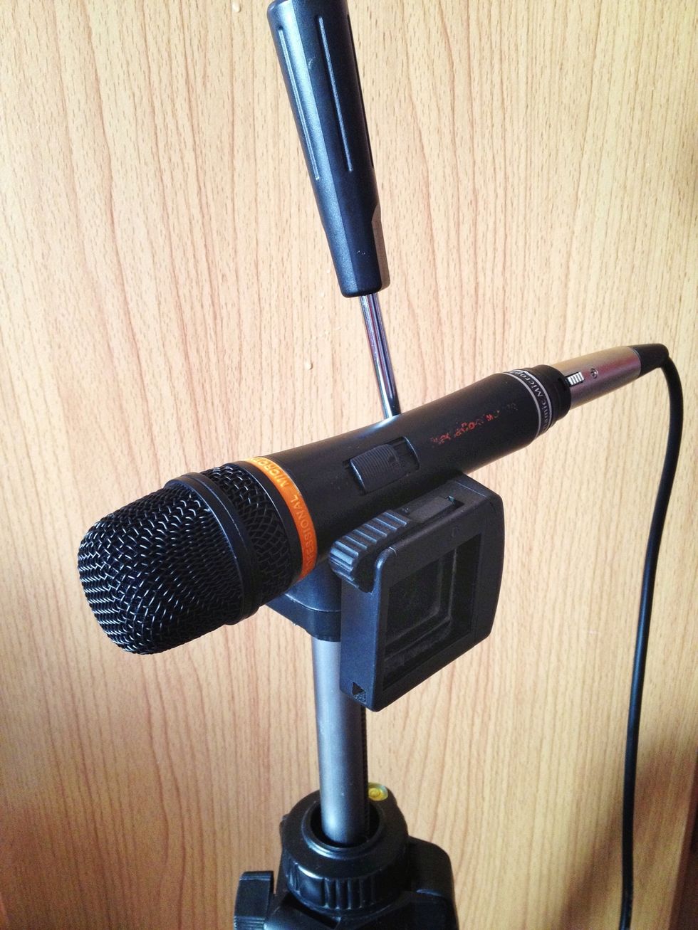 Step 2: Mount the microphone