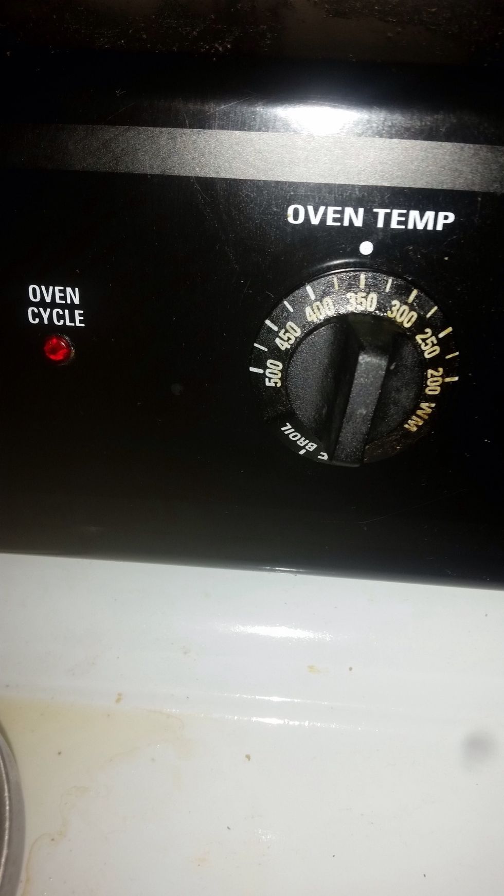 Step 2: Preheat your oven to 350 degrees.