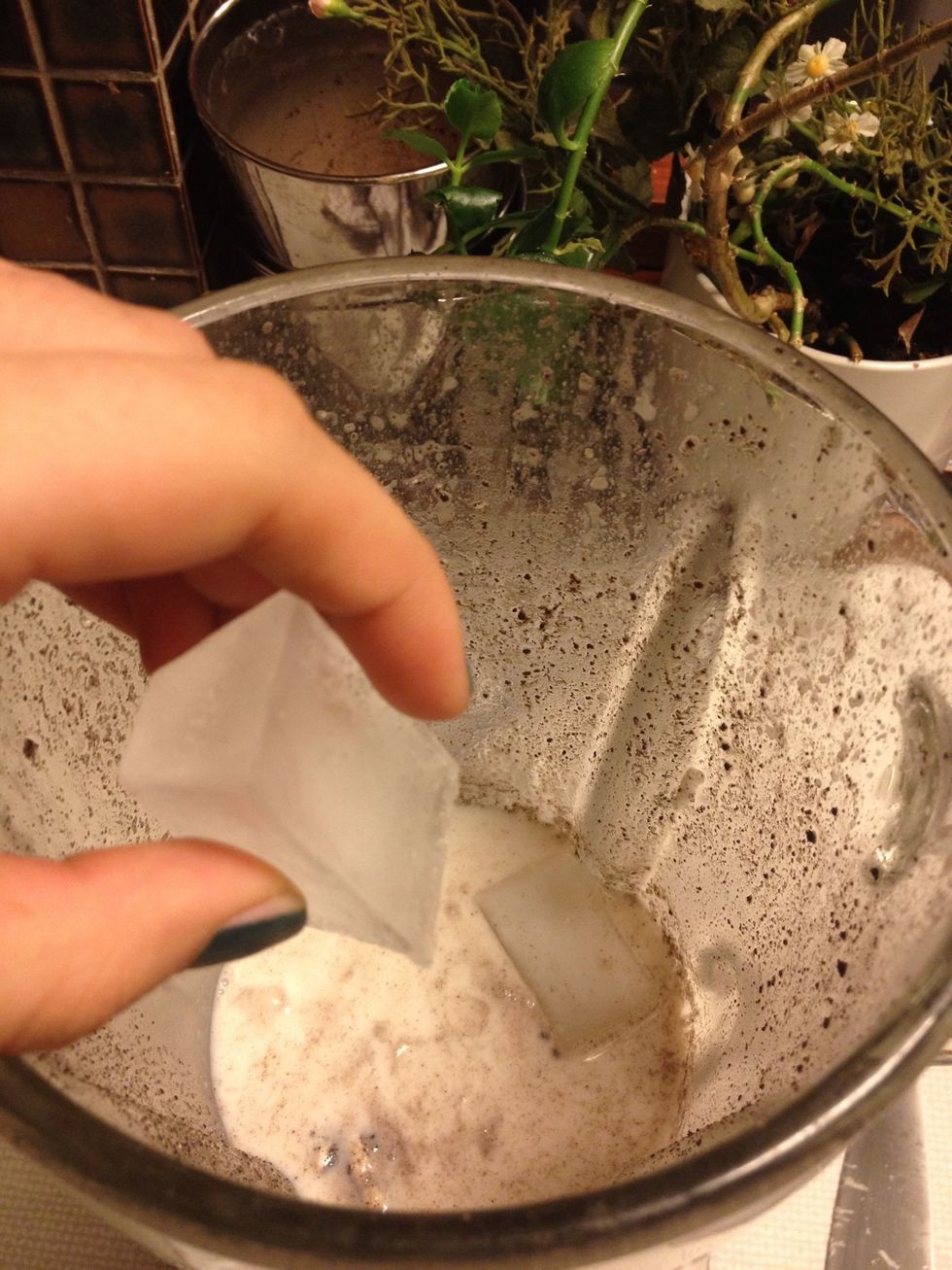 Step 2. Then take 2 ice.