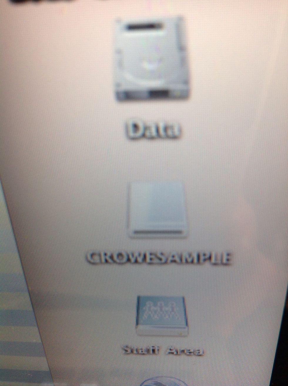 Step 2: when it comes up on the screen click on it when you click on it if there is something you would like on your computer drag it on to your desktop
