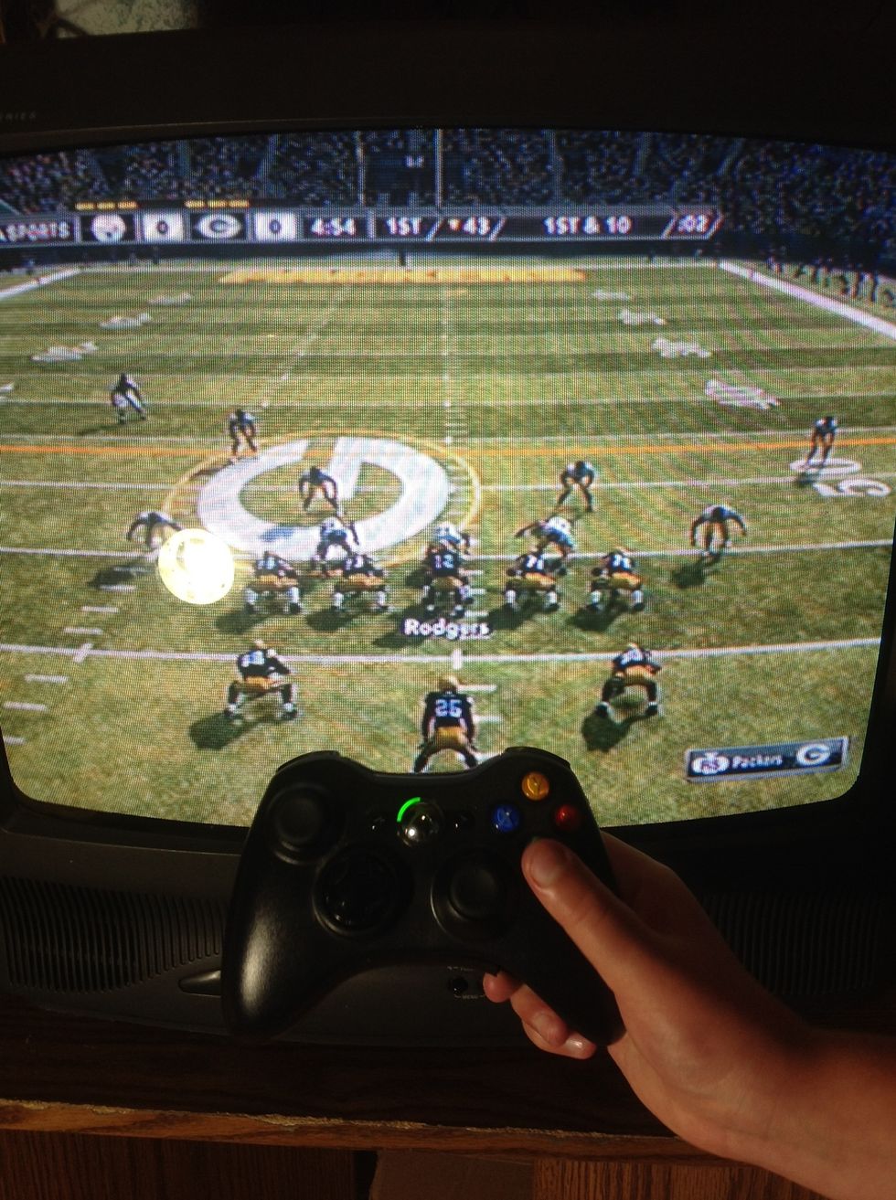 Step 23: hike the ball by pressing A.