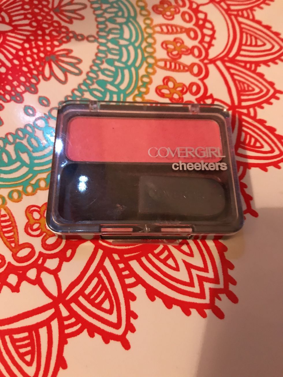 Step 3 Apply desired amount of dark blush