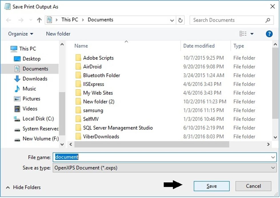 Step 3: Now Save Print Output As dialogue will appear on the screen. Insert the name of the file & select the location to store PDF file & click on the \u201cSave\u201d button to save the file into PDF format.