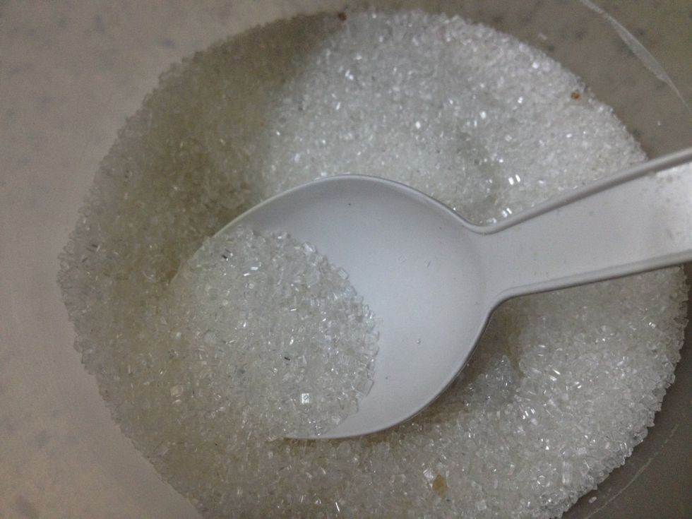Step 4: Add 1 - 2 tablespoons of sugar ( This is optional. The milo and cranberries add sweetness as well)