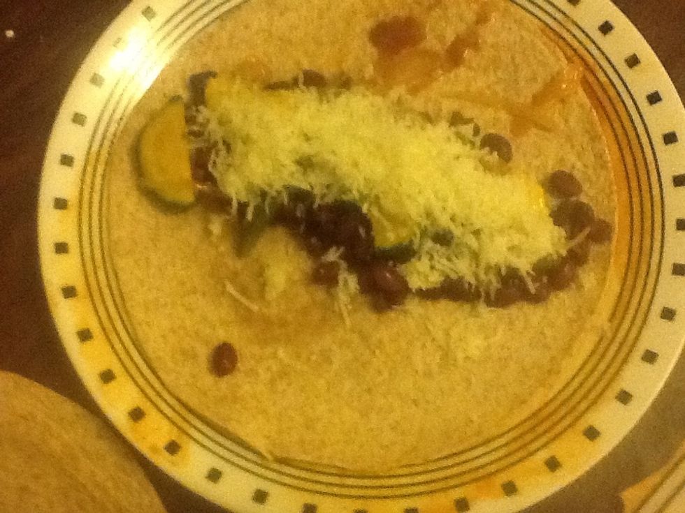 Step 4: add cheese