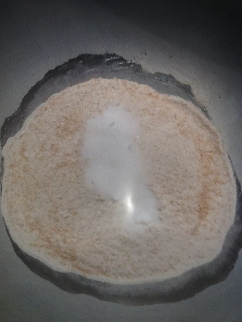 Step 4: Add the husks to the bowl from previously when sifting the SRF.