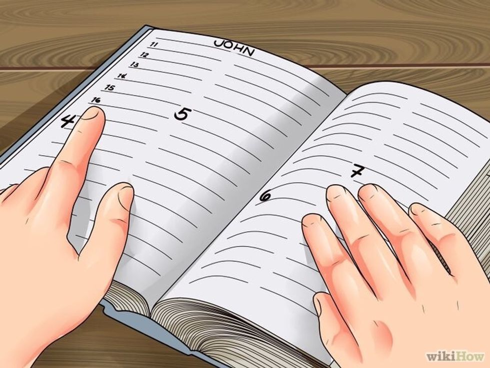 Step 4: Find the exact verse. The number after the colon will always refer to the verse in that chapter. Once you find it, you have your verse right next to it.