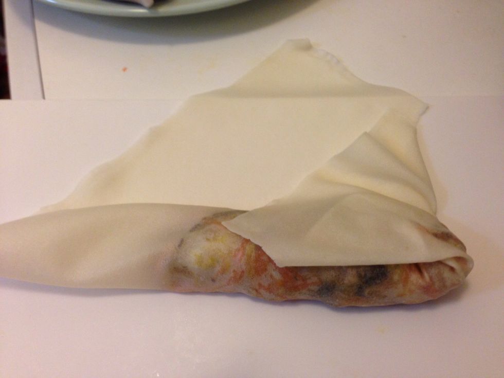 Step 4:Fold the right side