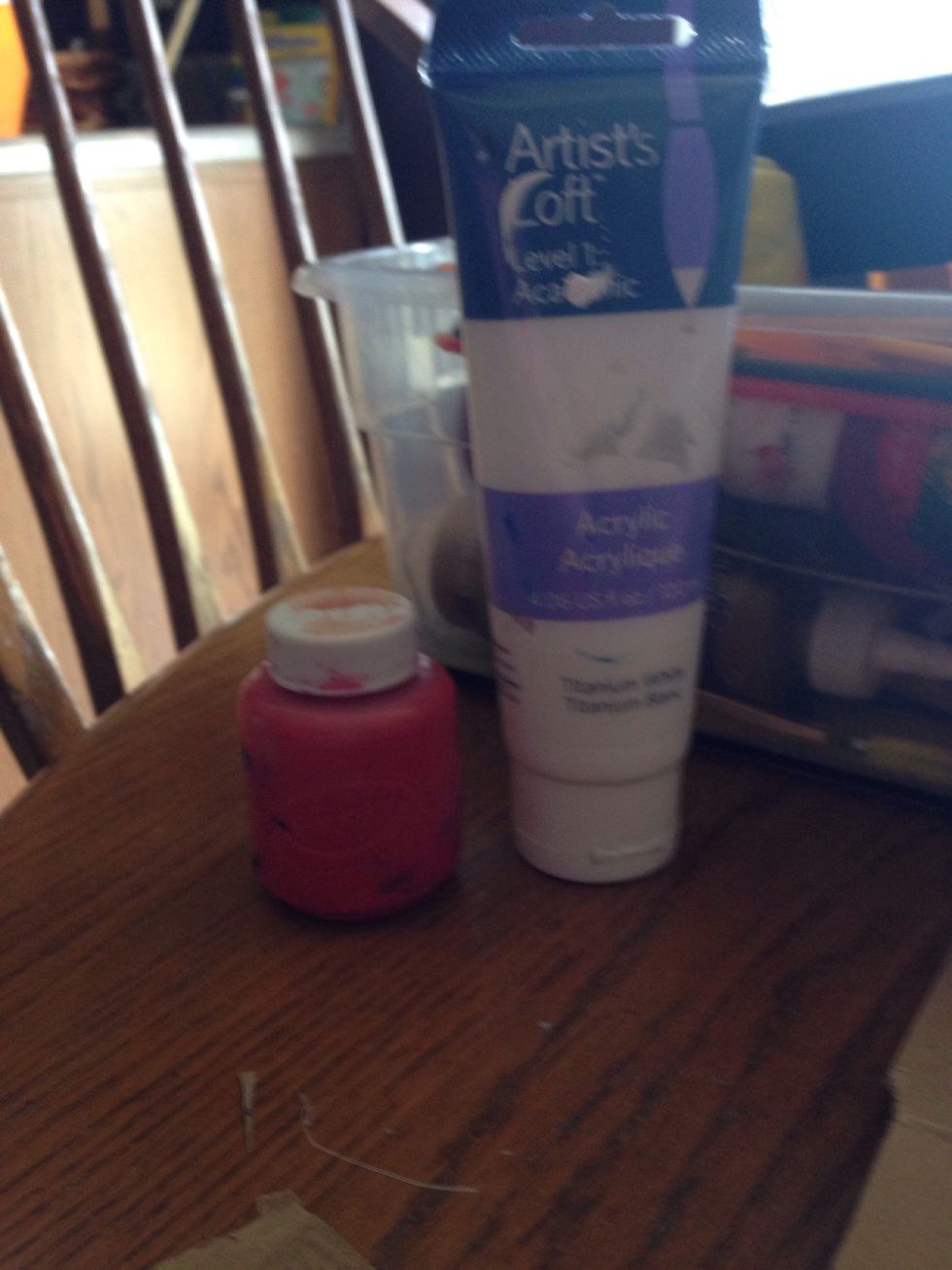 Step 4: Get out your paints and brushes