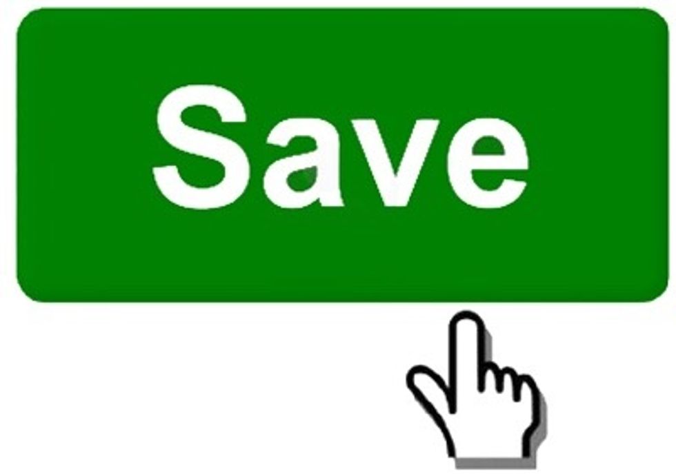 Step 4. Make sure you click save on your computer and it will connect to the USB / Memory stick.