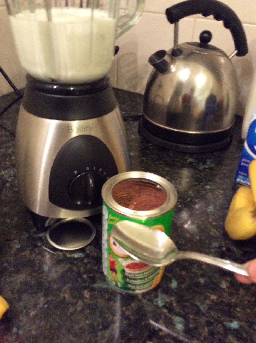 Step 4 put  2 tablespoons  of milo \ud83d\udc4d