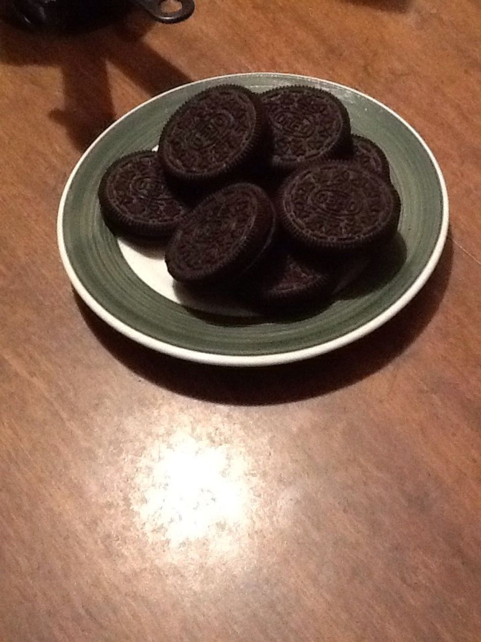 Step 4- set out 7-8 cookies aside