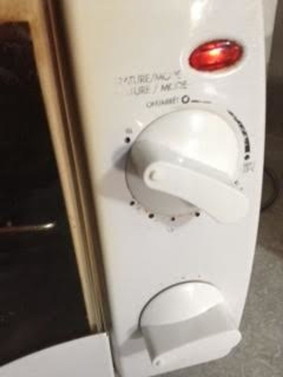 Step 4 Turn on the oven on Broil. .