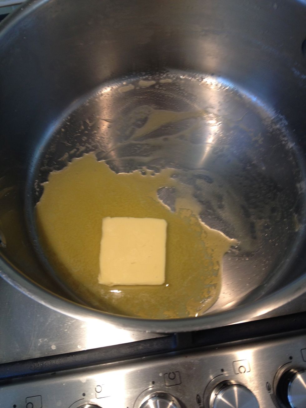 Step 4. Wipe the pan clean and return it to heat. Then melt the butter.