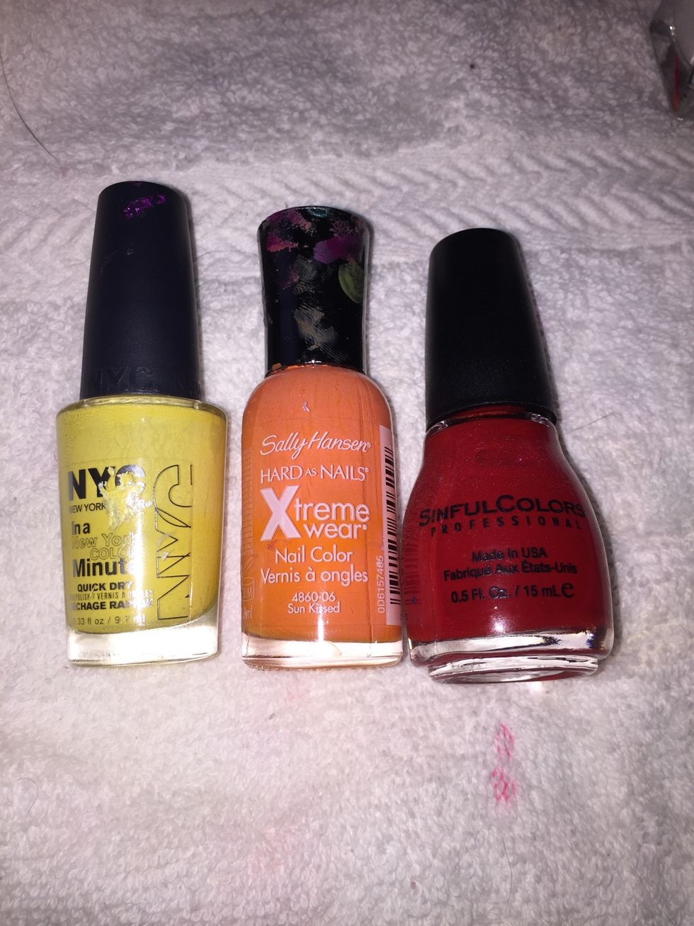 Step 5: Choose colors for ombre.