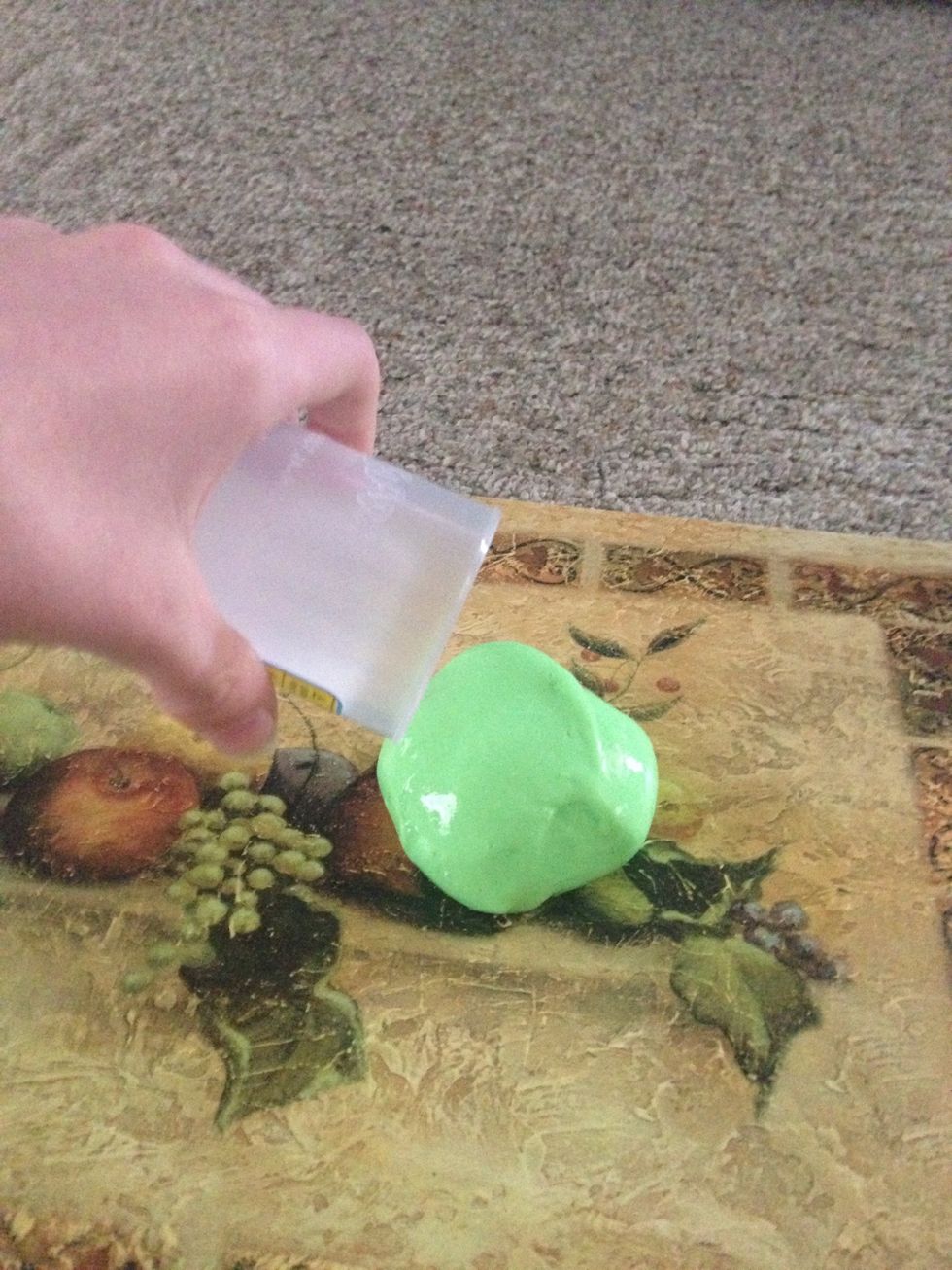 Step 5: completely dump out the flarp on your play area.