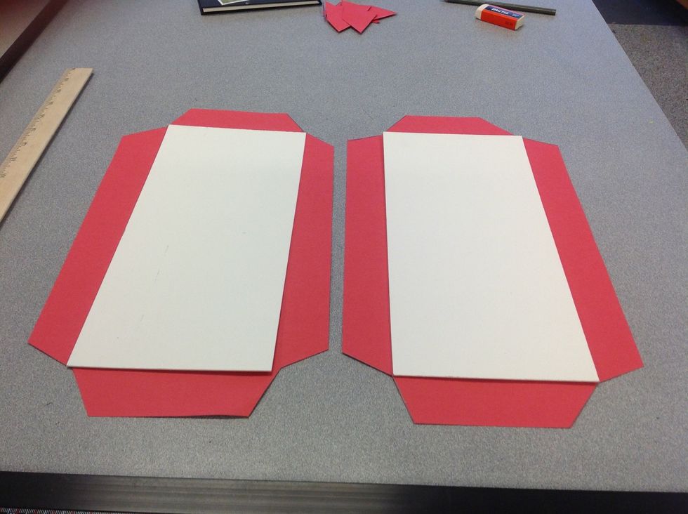 Step 5: Cut a second paper pattern for the back of your book.