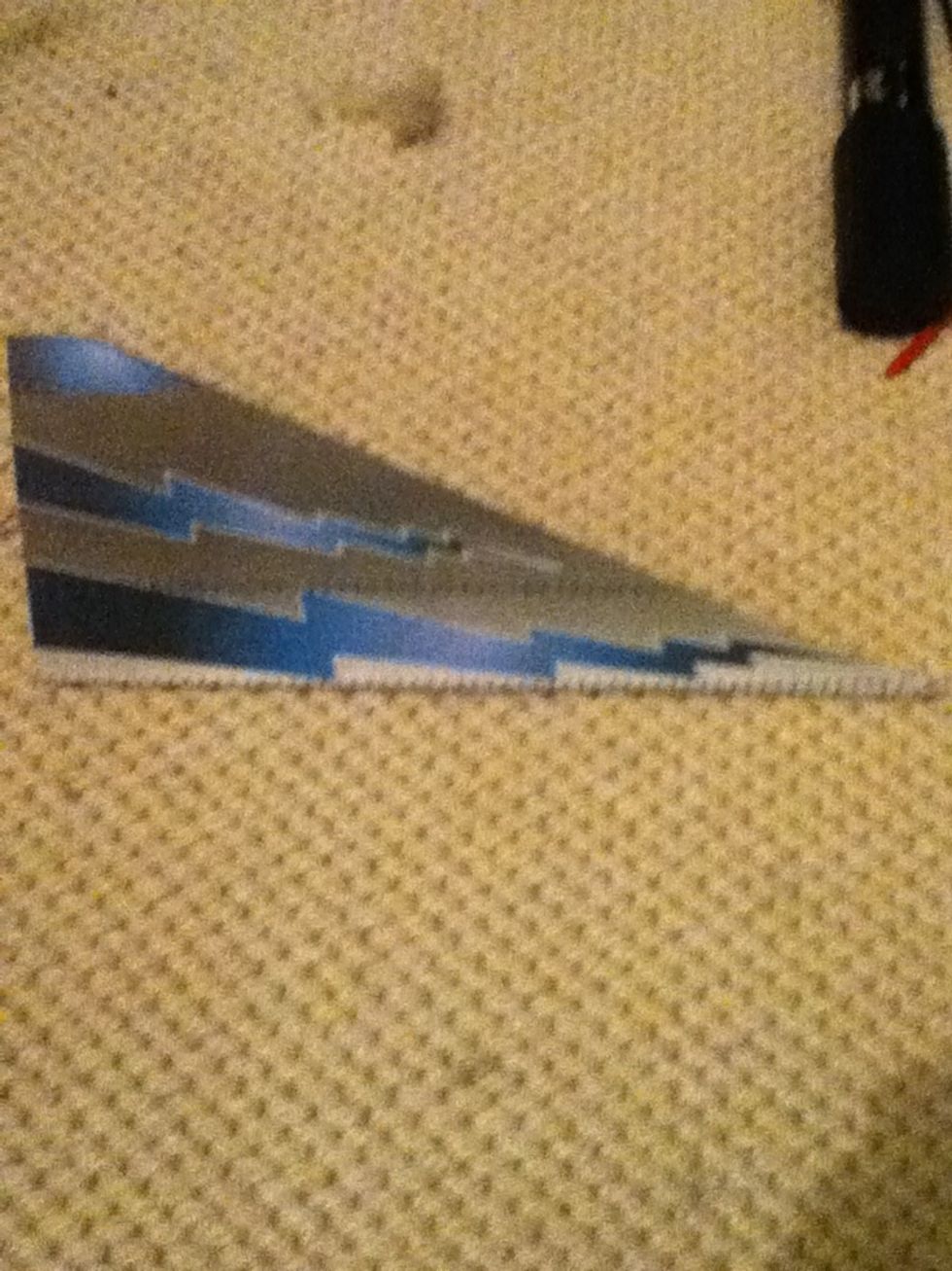 Step 5: fold it in half