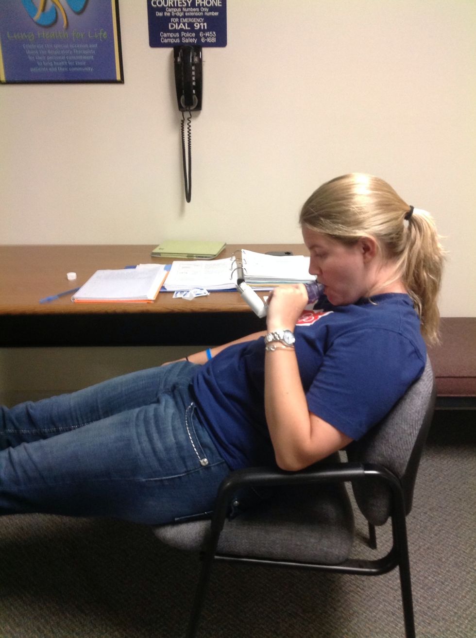 Step 5. This is bad posture for step 5