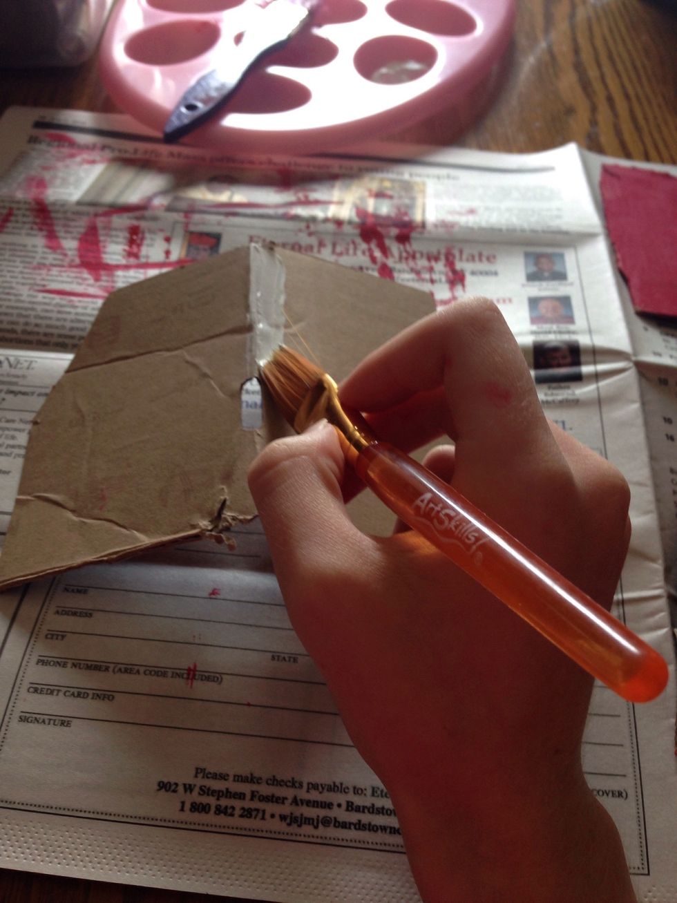 Step 6: paint the roof whatever color you perfer