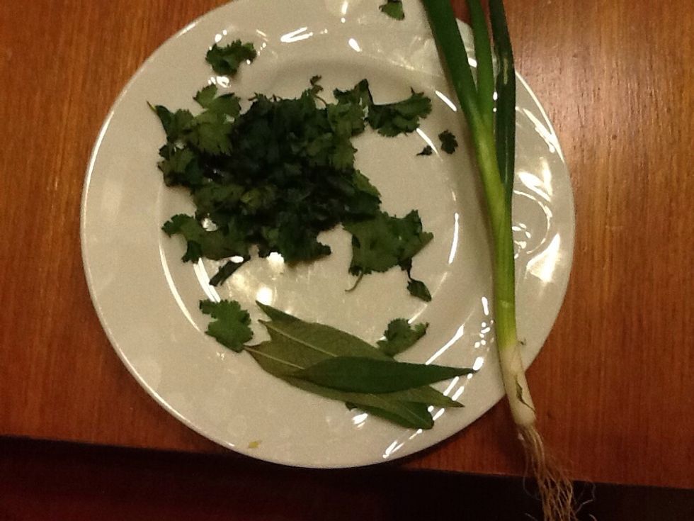 Step 6. Place some herbs in and around your roll for decoration or whatever you want.