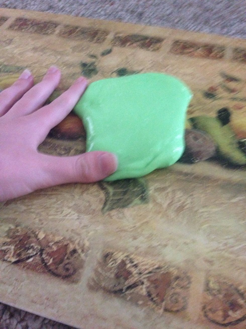 Step 6: spread out the flarp on your play area .